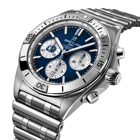 breitling con datario al posto delle 6|Chronomat B01 42 Acciaio inossidabile .